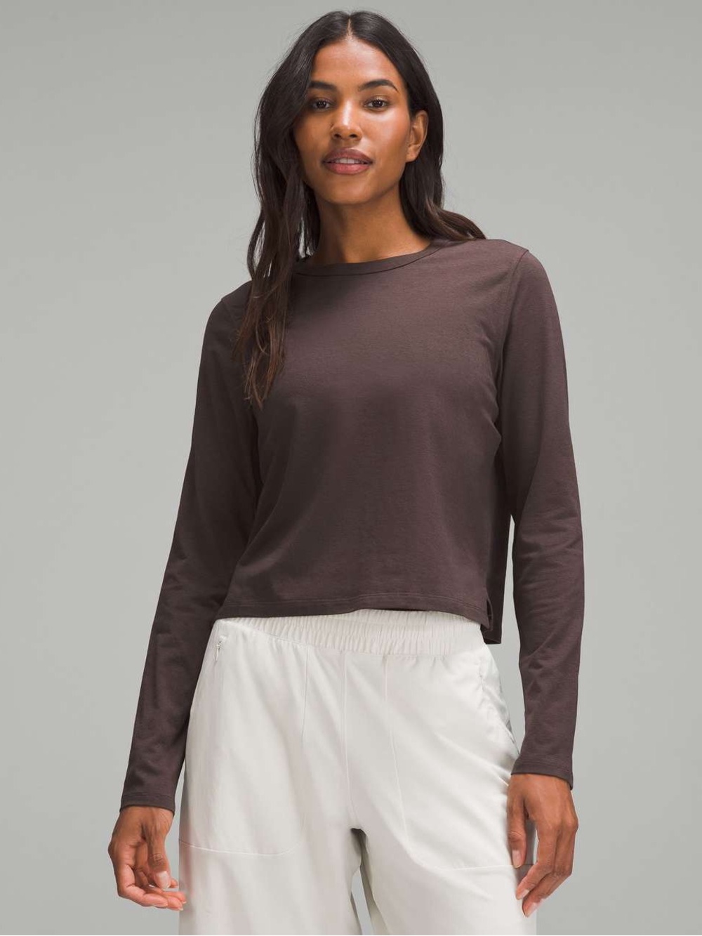 Classic-Fit Cotton-Blend Long-Sleeve
